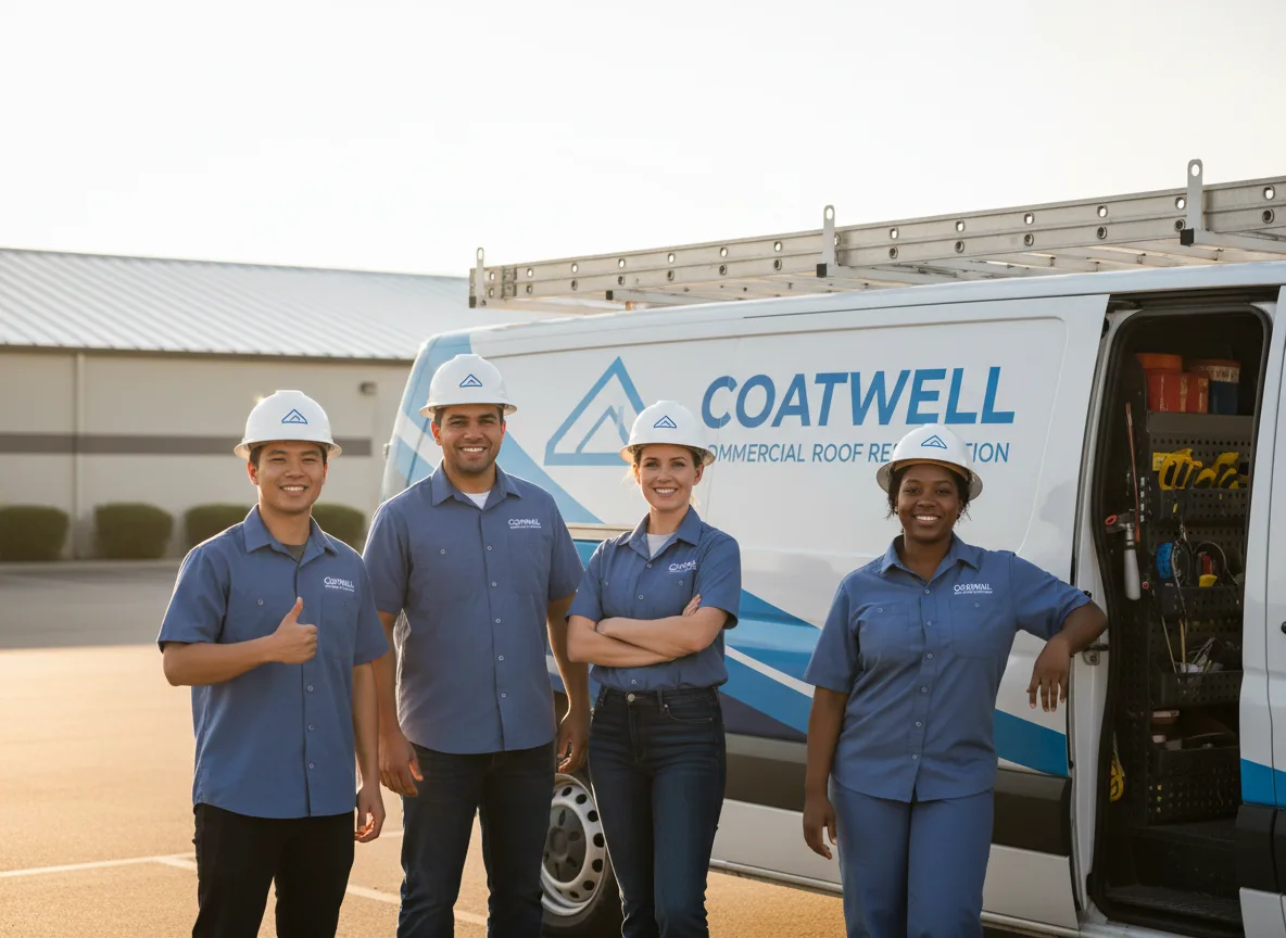 Commercial roof coating company in Glade Valley, NC